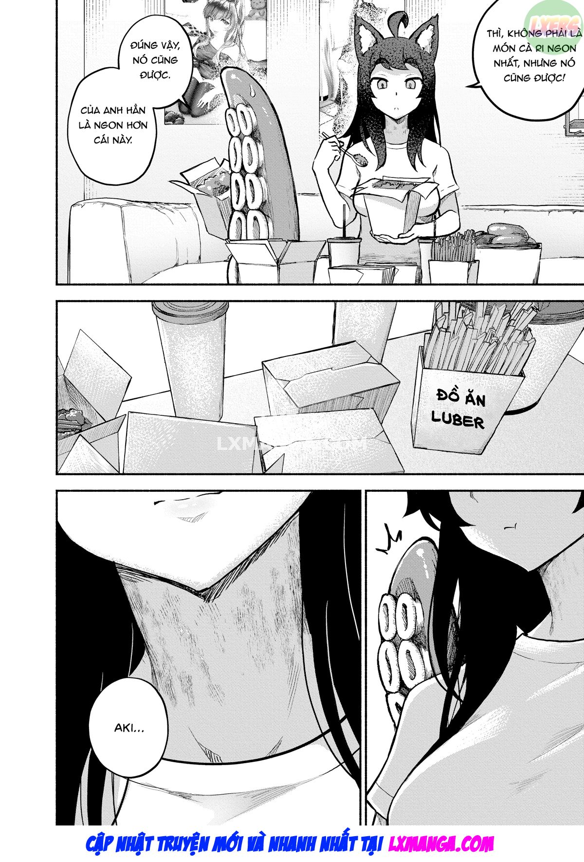 Đọc truyện hentai Người hầu của tôi là quái vật xúc tu - Chap 3