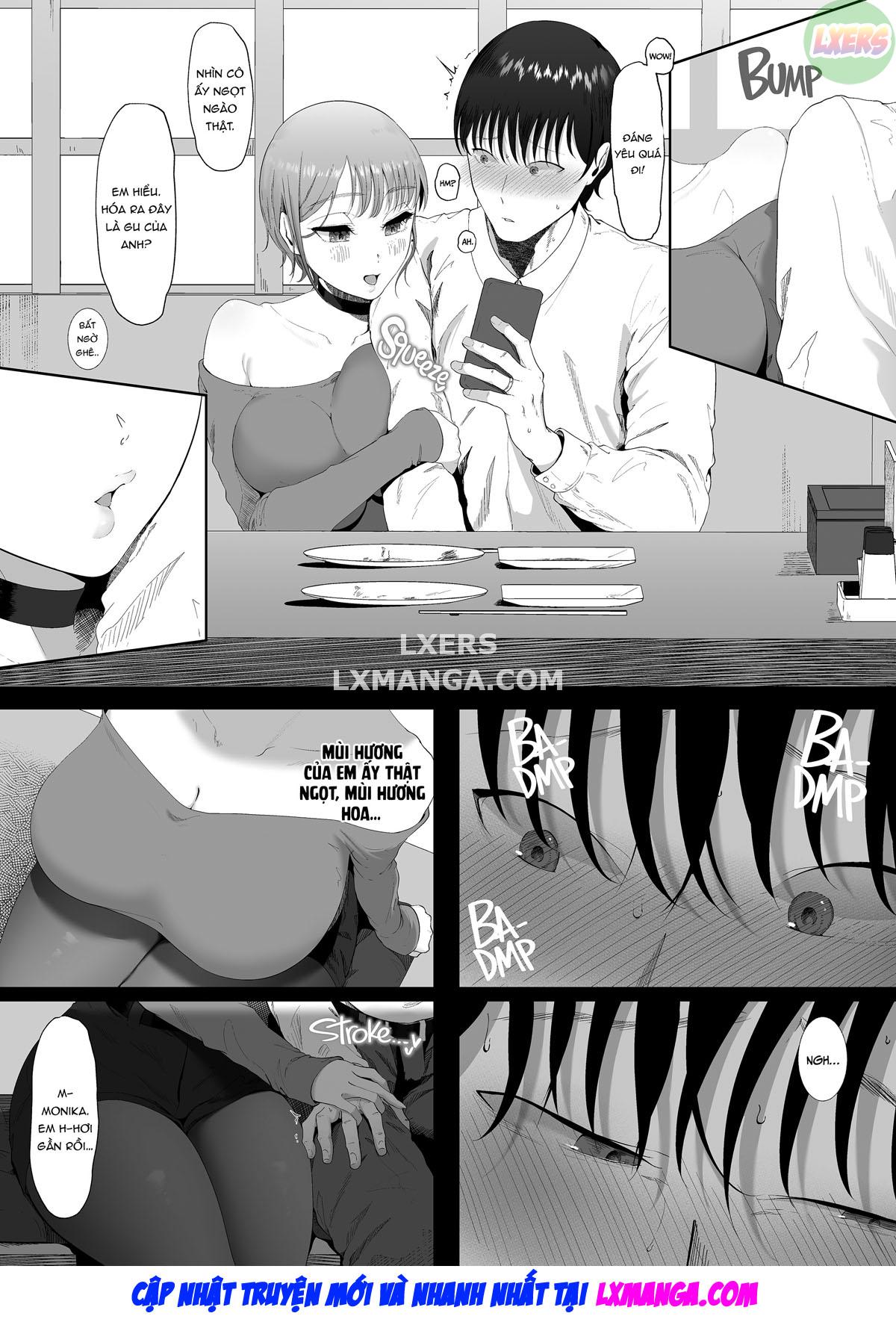 Đọc truyện hentai Sự cám dỗ của Monika Mashiro - Oneshot