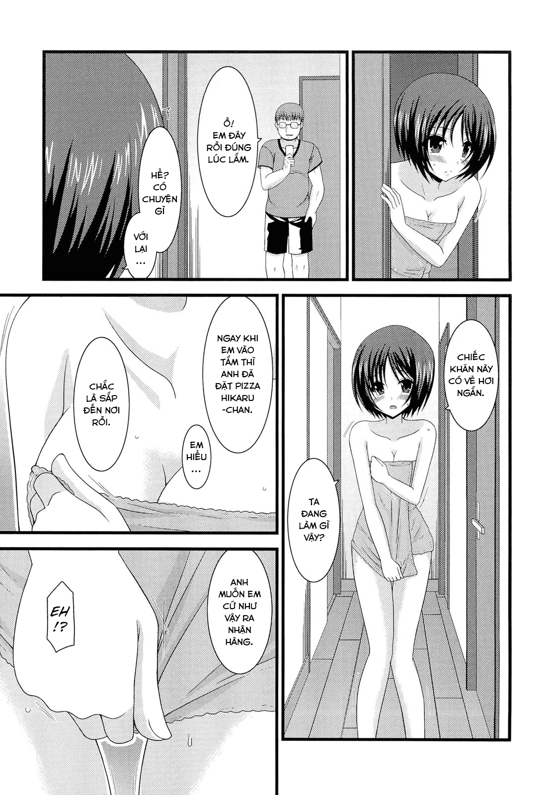 Đọc truyện hentai Cô gái thích khoả thân - Chap 8