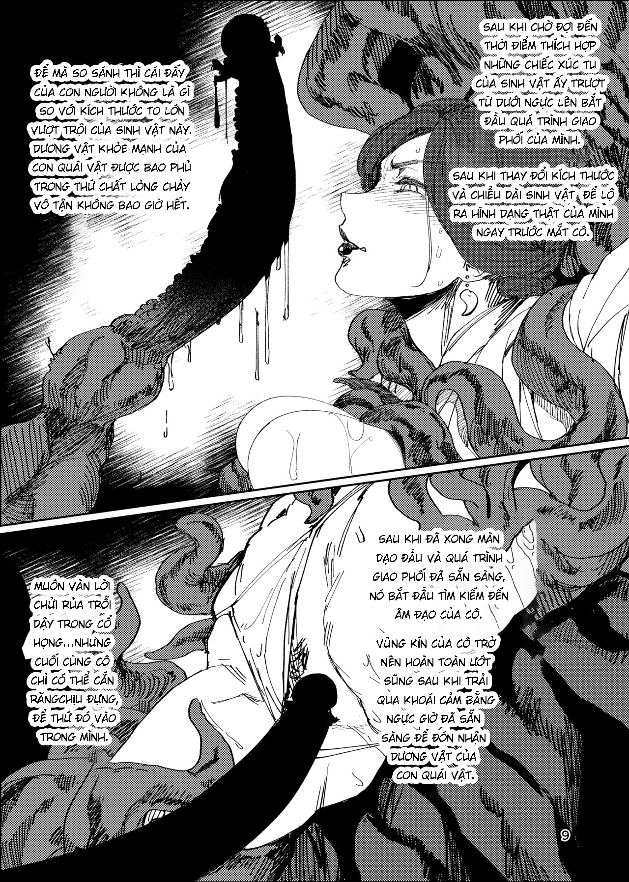 Đọc truyện hentai Kỳ công giao phối niềm vui địa ngục - Oneshot