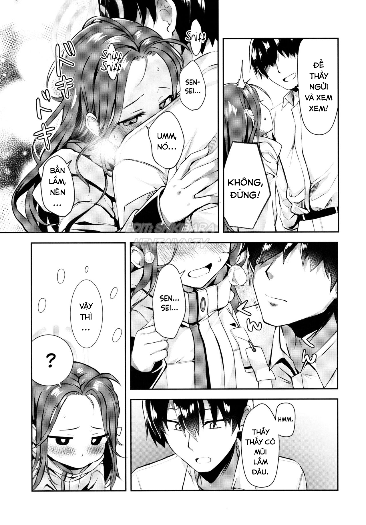 Đọc truyện hentai Sau khi chạy deadline Blue Archive - Oneshot