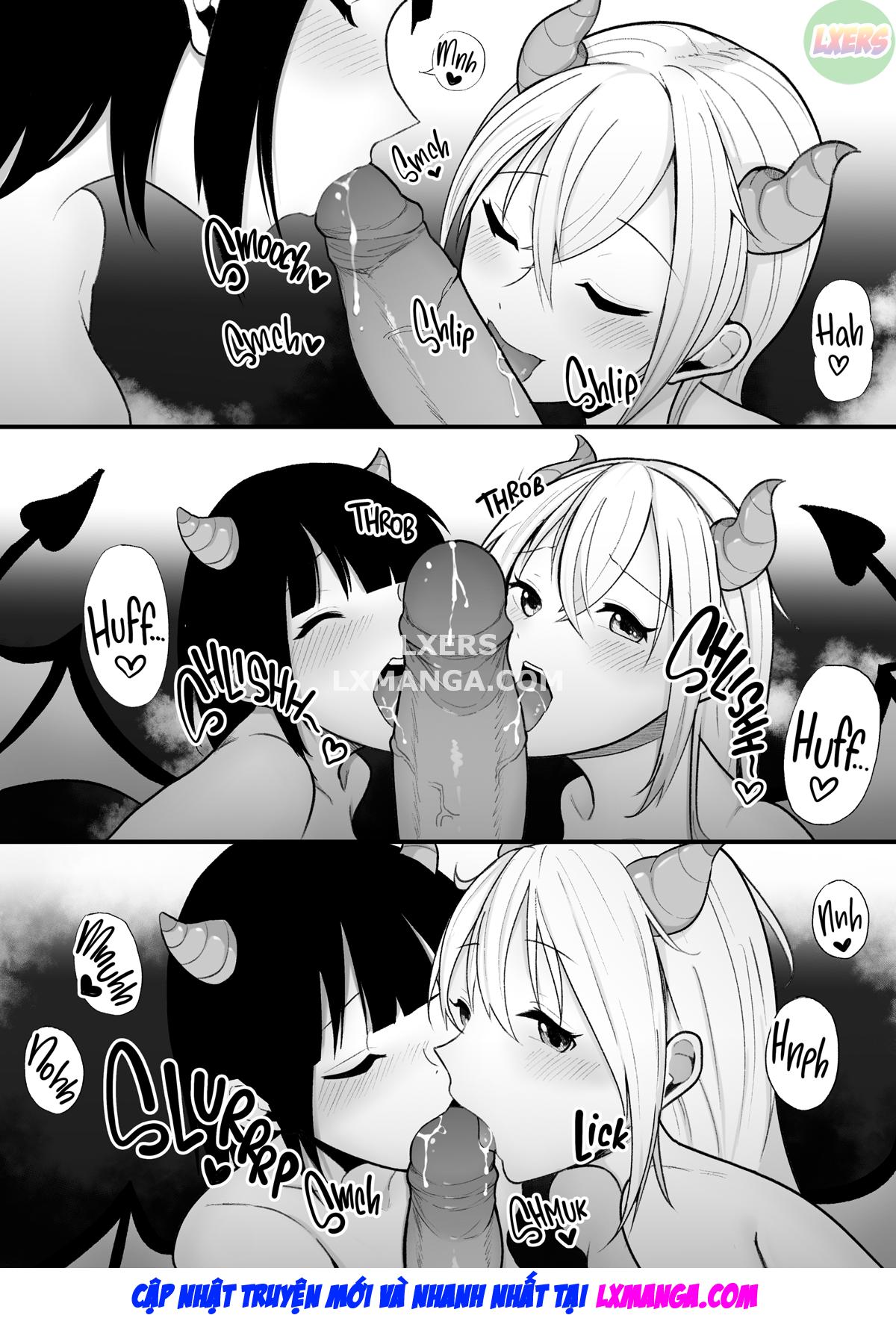 Đọc truyện hentai Hút chị em trong đêm nghiệp dư tạo ngọt ngào dịch vụ - Oneshot
