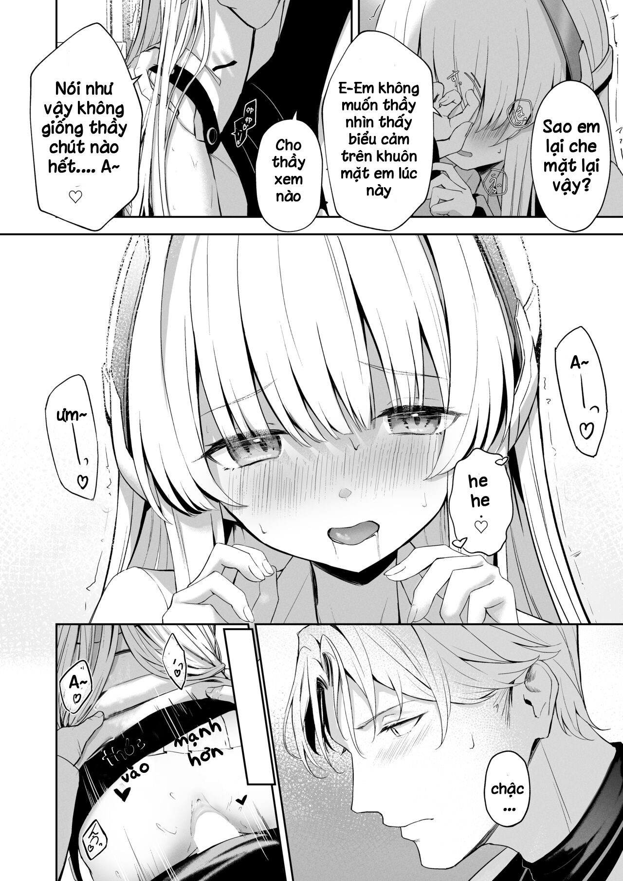 Đọc truyện hentai Noa nhận thấy Yuuka và Sensei ngày càng thân thiết - Oneshot
