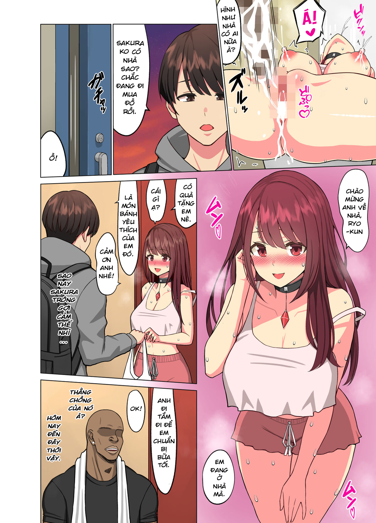 Đọc truyện hentai Anh da đen giao hàng - Oneshot