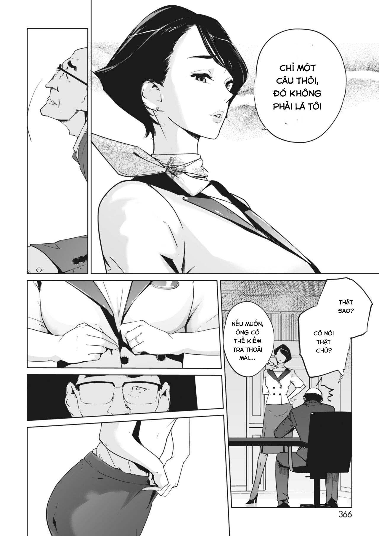 Đọc truyện hentai Dạo này nghe đâu ngành tiếp viên hàng không đang nổi nên làm chơi thôi - Chap 2