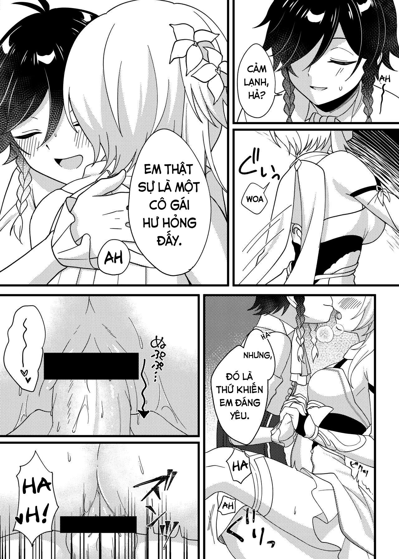 Đọc truyện hentai Sự nóng lên đến cốt lõi - Oneshot