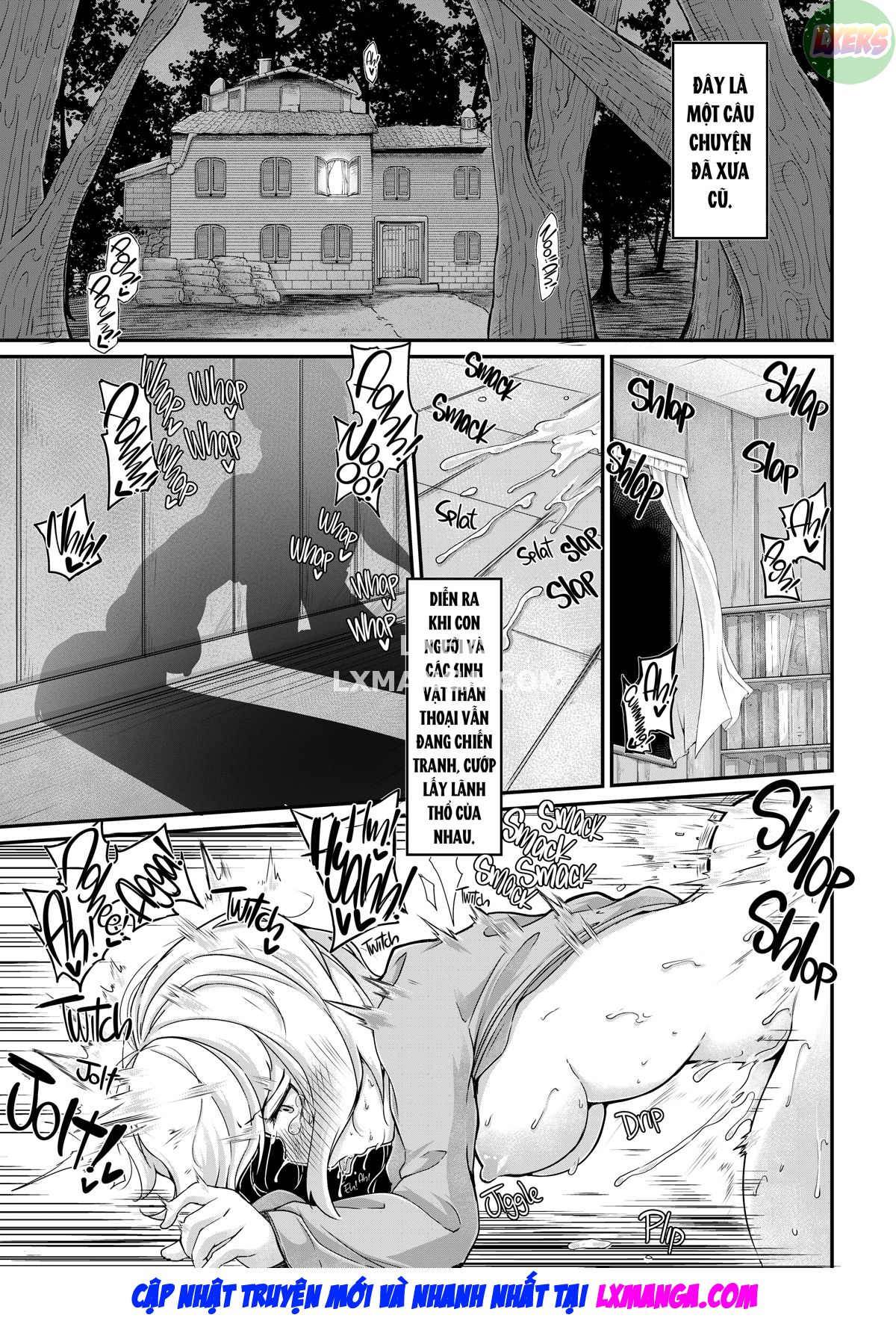 Đọc truyện hentai Tái thiết!? Thụ tinh giữa các loài - Chap 5