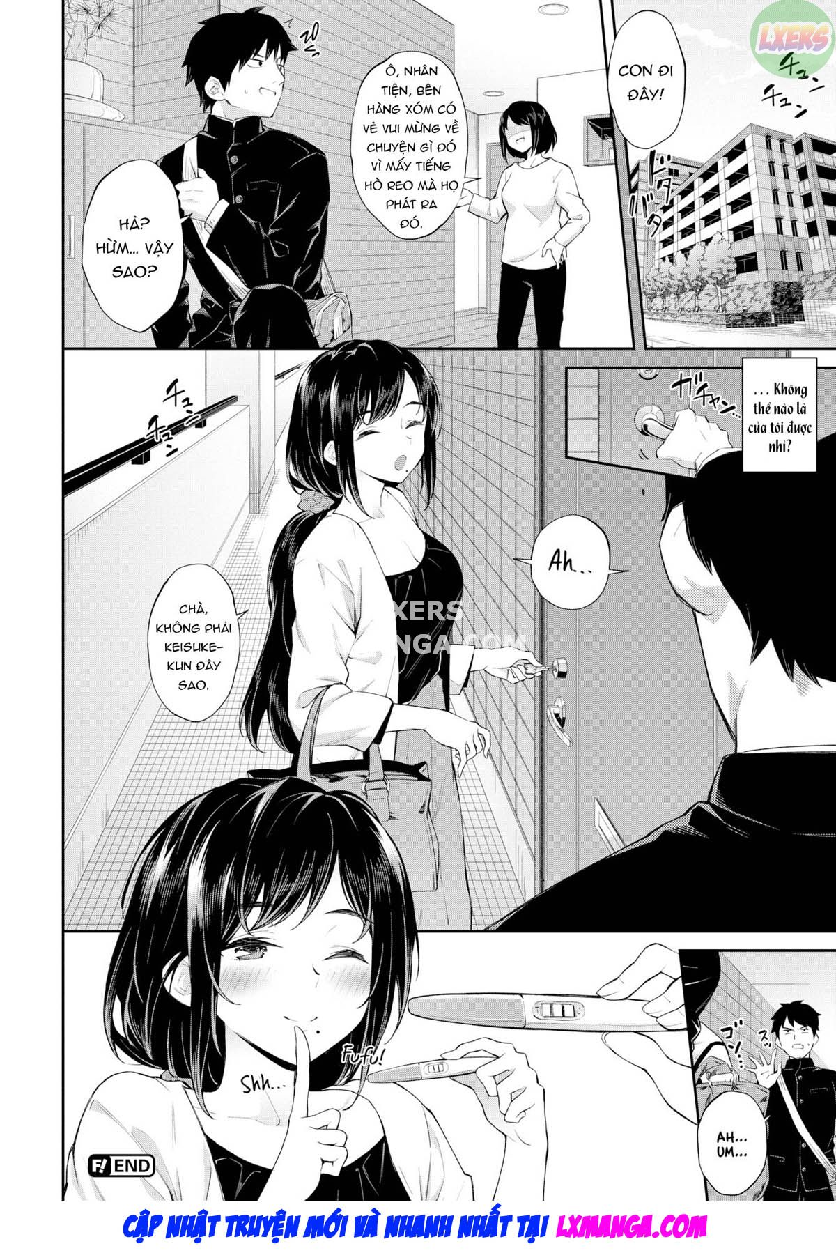 Đọc truyện hentai Hàng xóm nguy hiểm - Oneshot