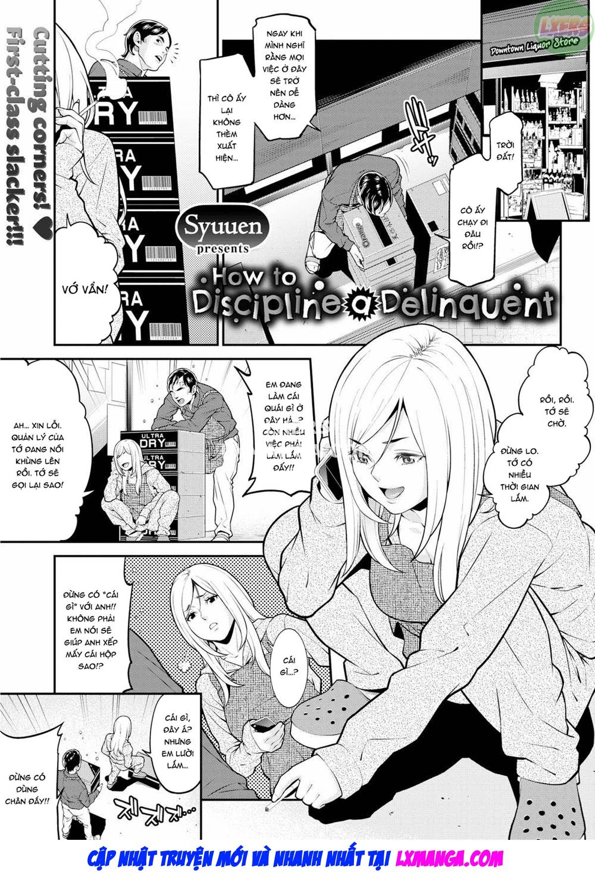 Đọc truyện hentai Làm thế nào để kỷ luật một kẻ phạm pháp - Oneshot