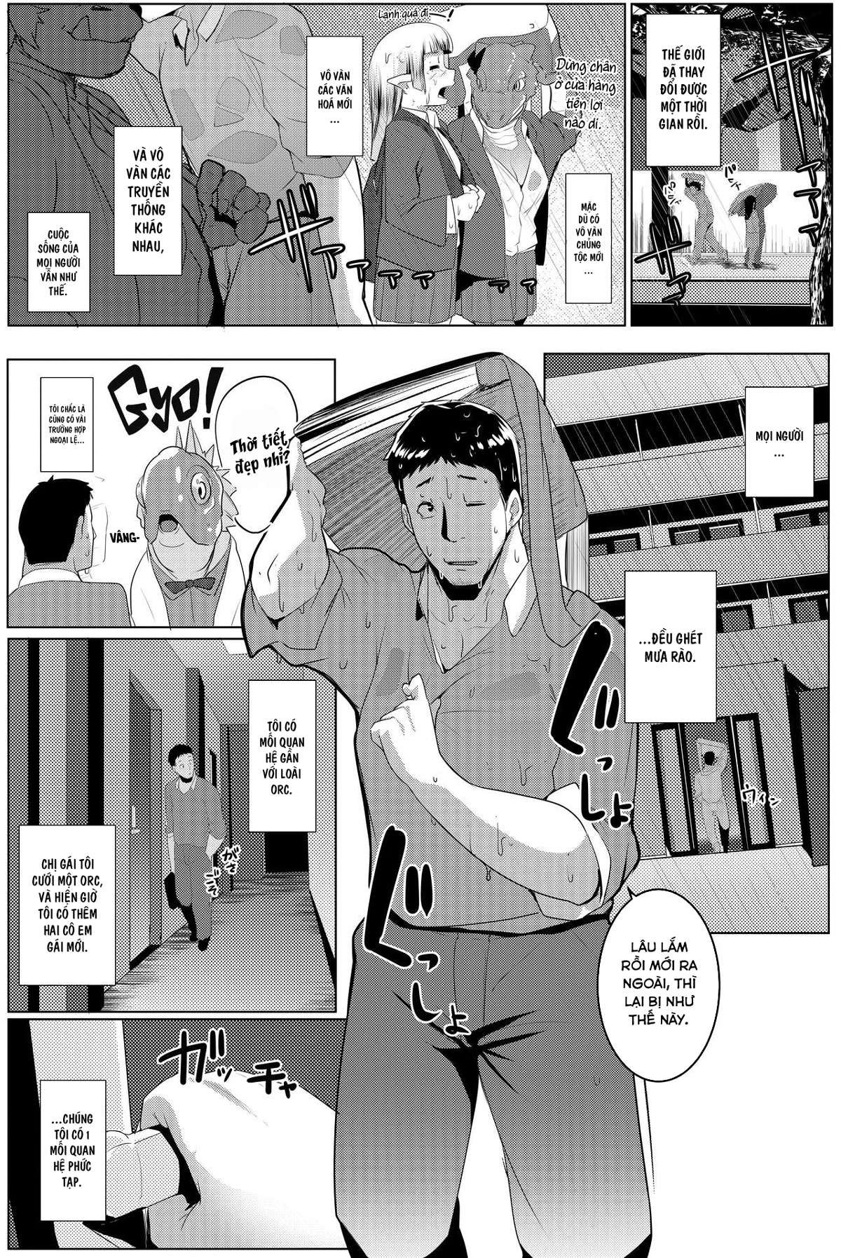 Đọc truyện hentai Em gái tôi là một bé Orc - Chap 4