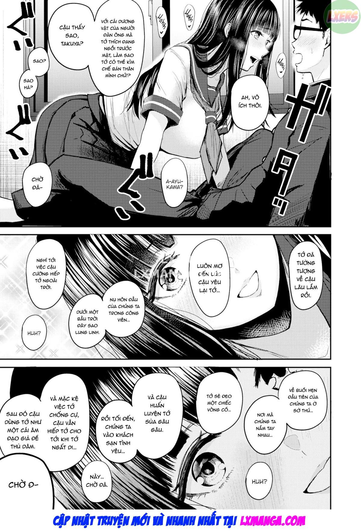 Đọc truyện hentai Tôi không thể thành thật - Oneshot