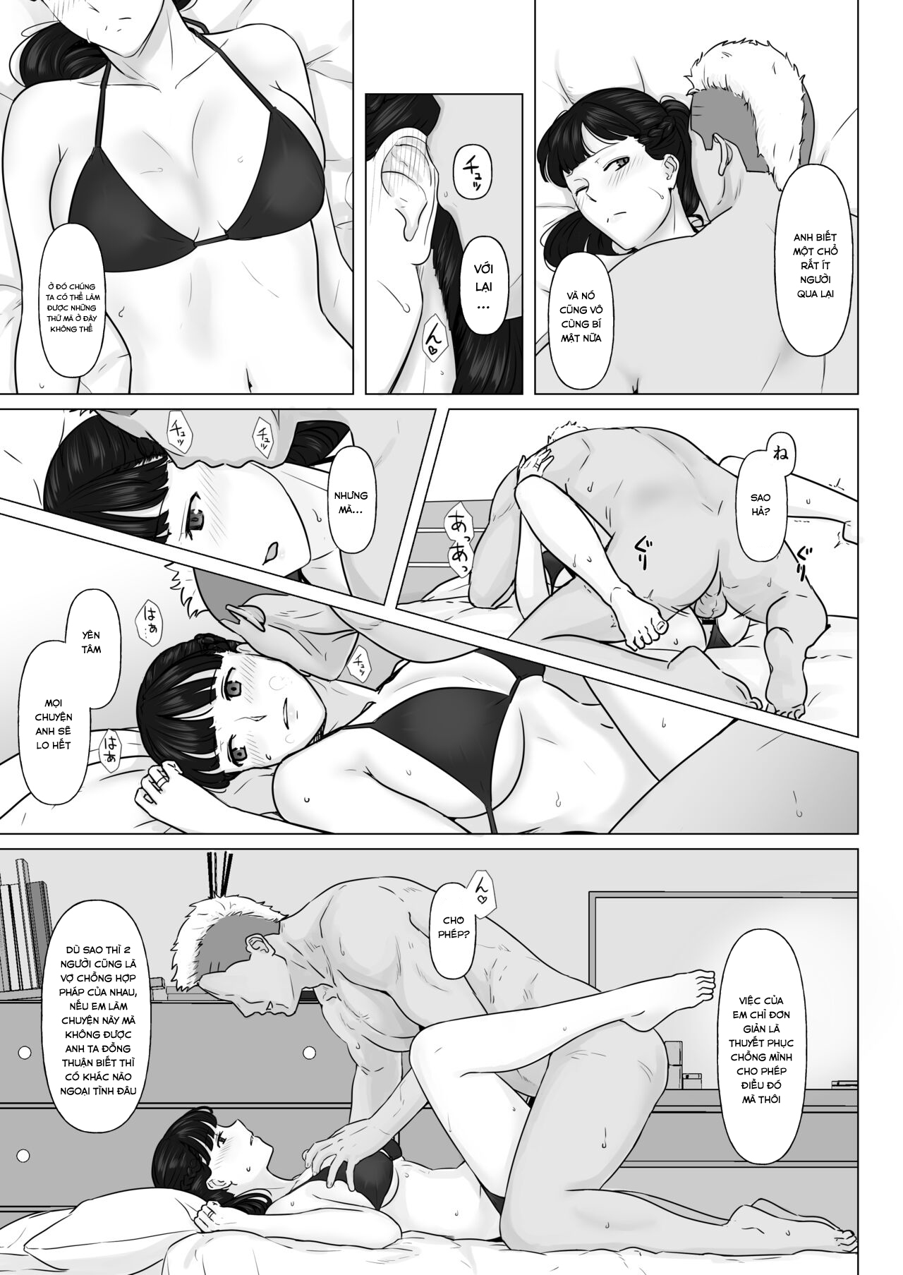Đọc truyện hentai Một người vợ giàu có - Chap 2