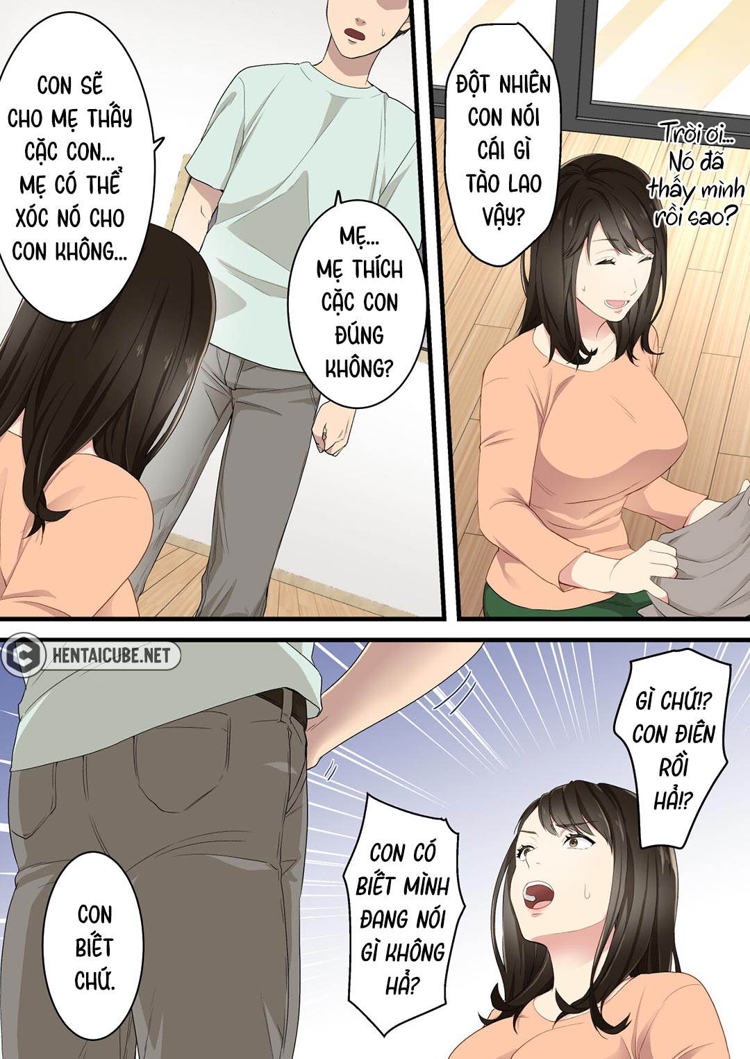 Đọc truyện hentai Mẹ con khắc khẩu đã trở thành người tình - Chap 1