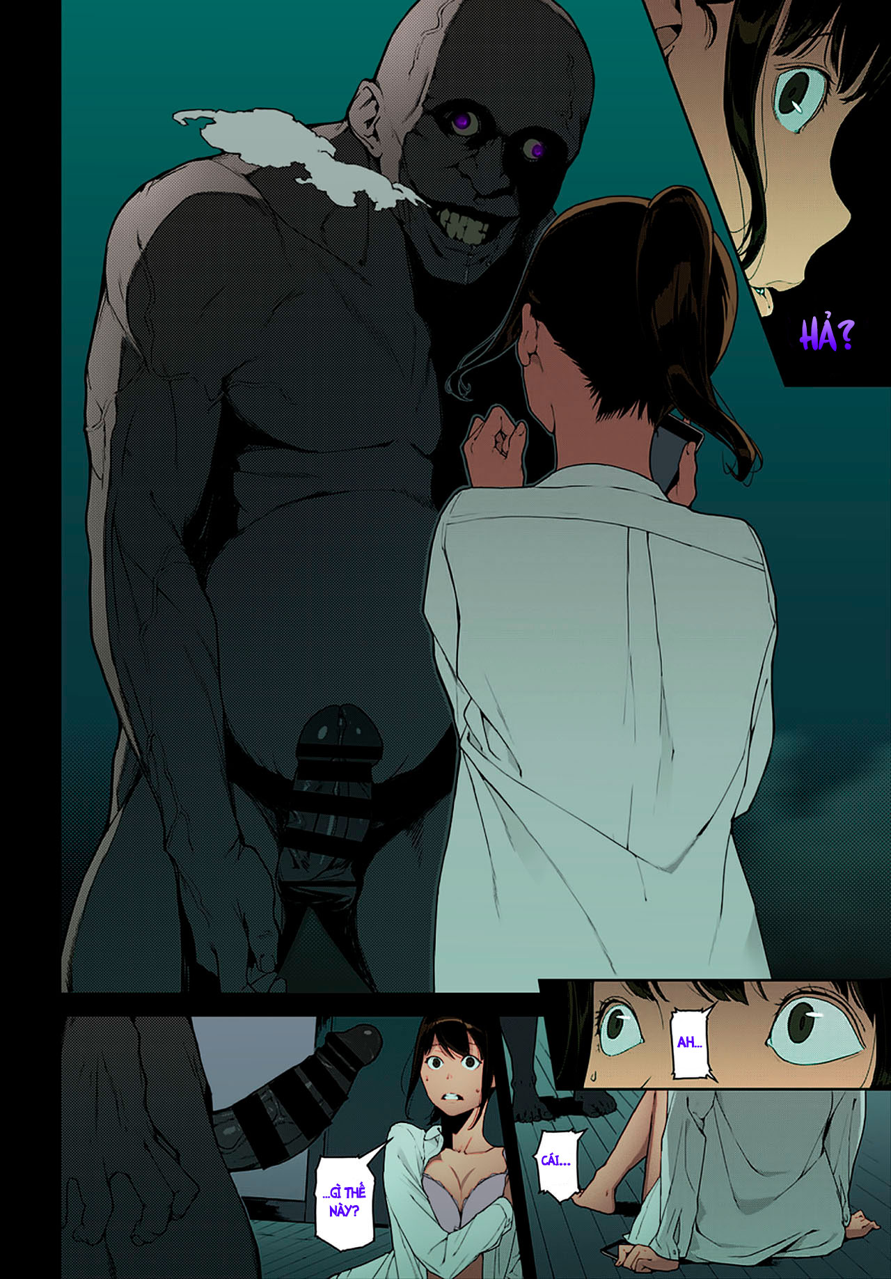 Đọc truyện hentai Right Behind You - Color Ver - OneShot