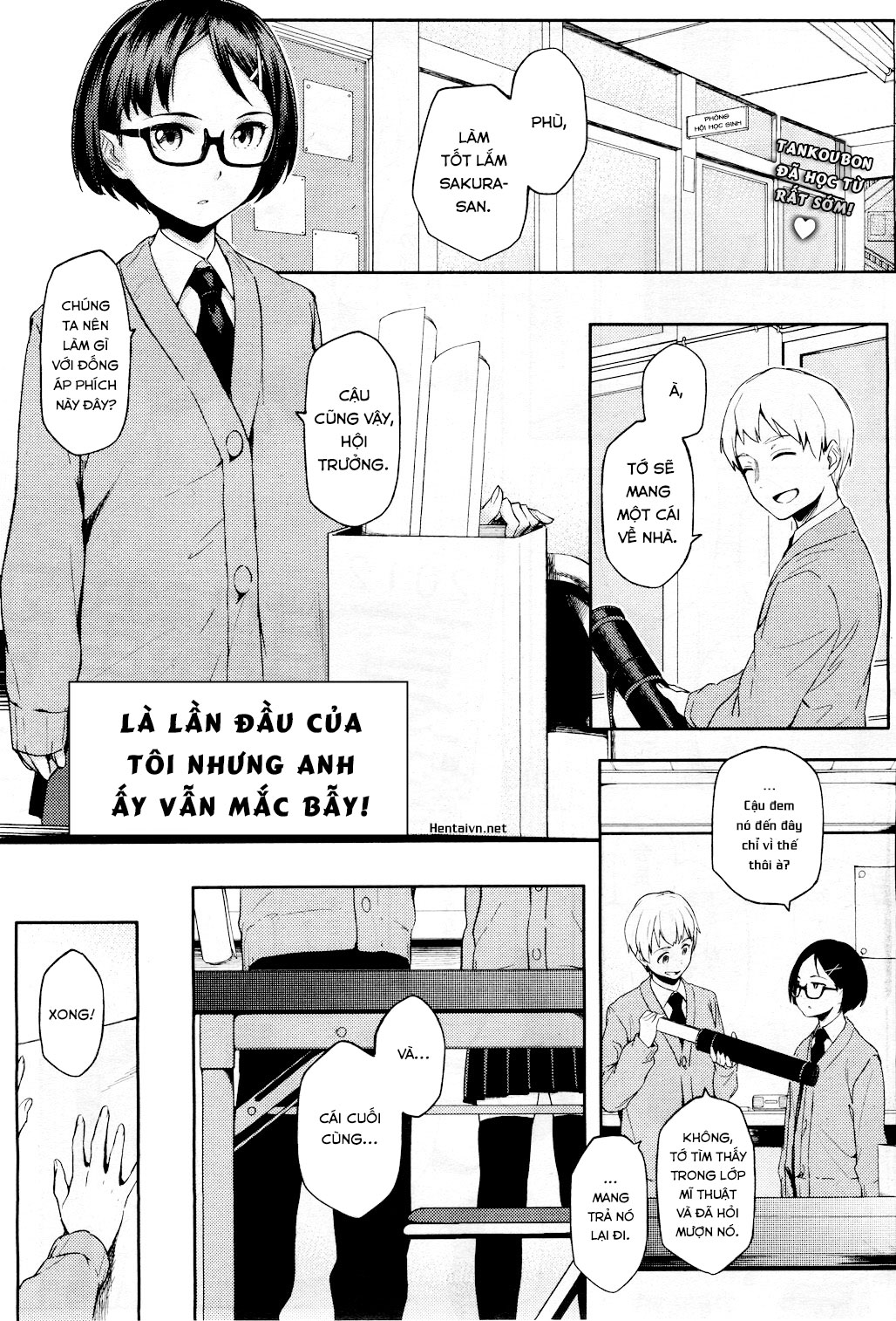 Đọc truyện hentai Là lần đầu của tôi nhưng anh ấy vẫn mắc bẫy! - Oneshot