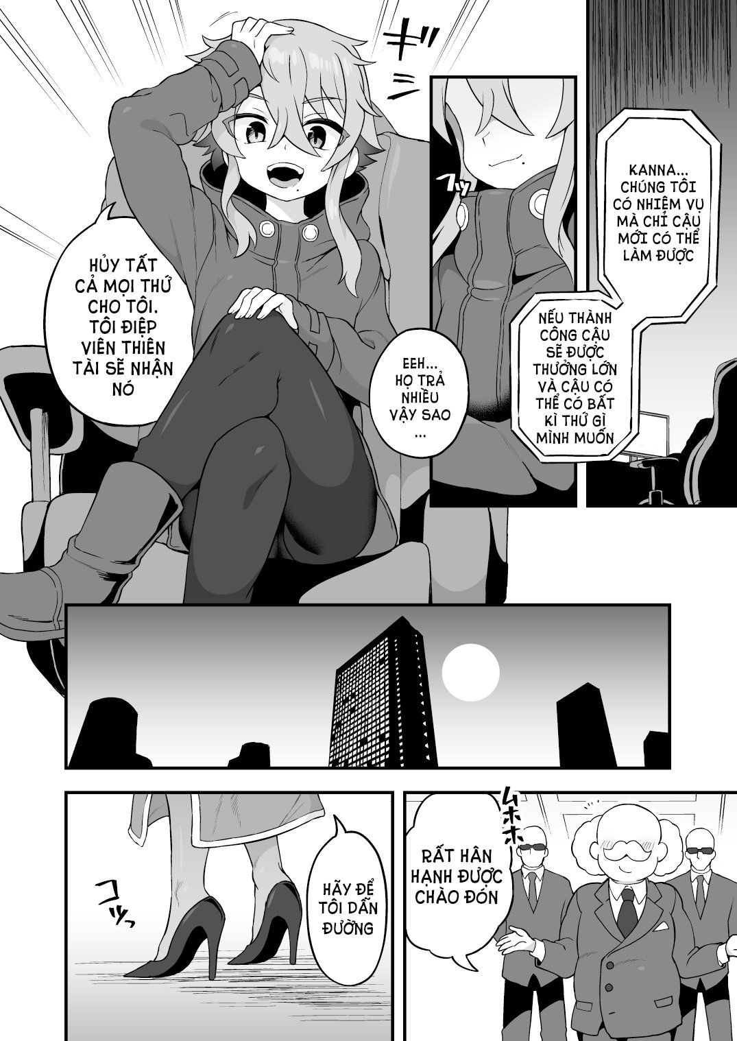 Đọc truyện hentai Một điệp viên thiên tài không bao giờ thất bại!! - Oneshot