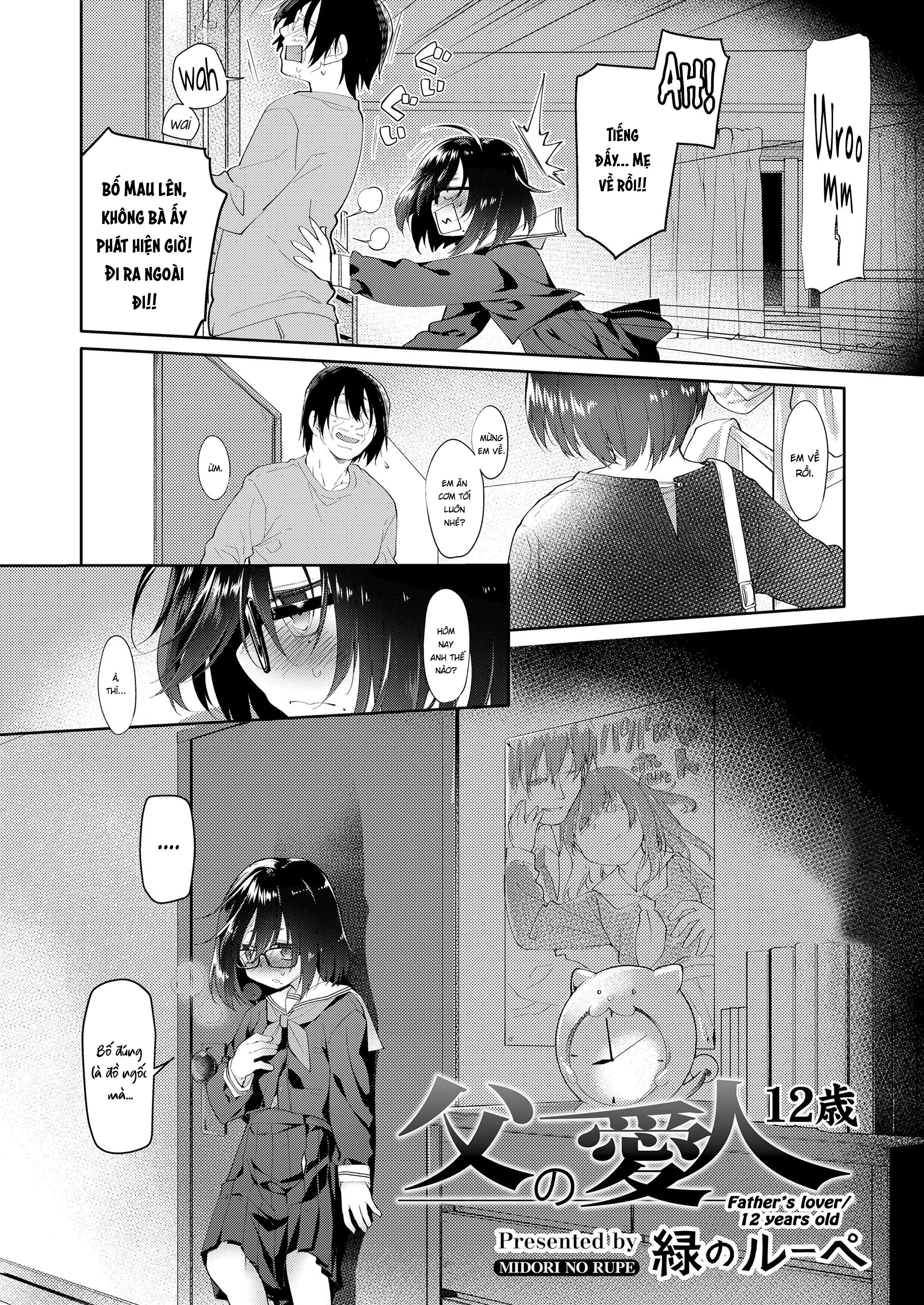 Đọc truyện hentai Trở thành bạn gái của bố khi 12 tuổi - Oneshot dài