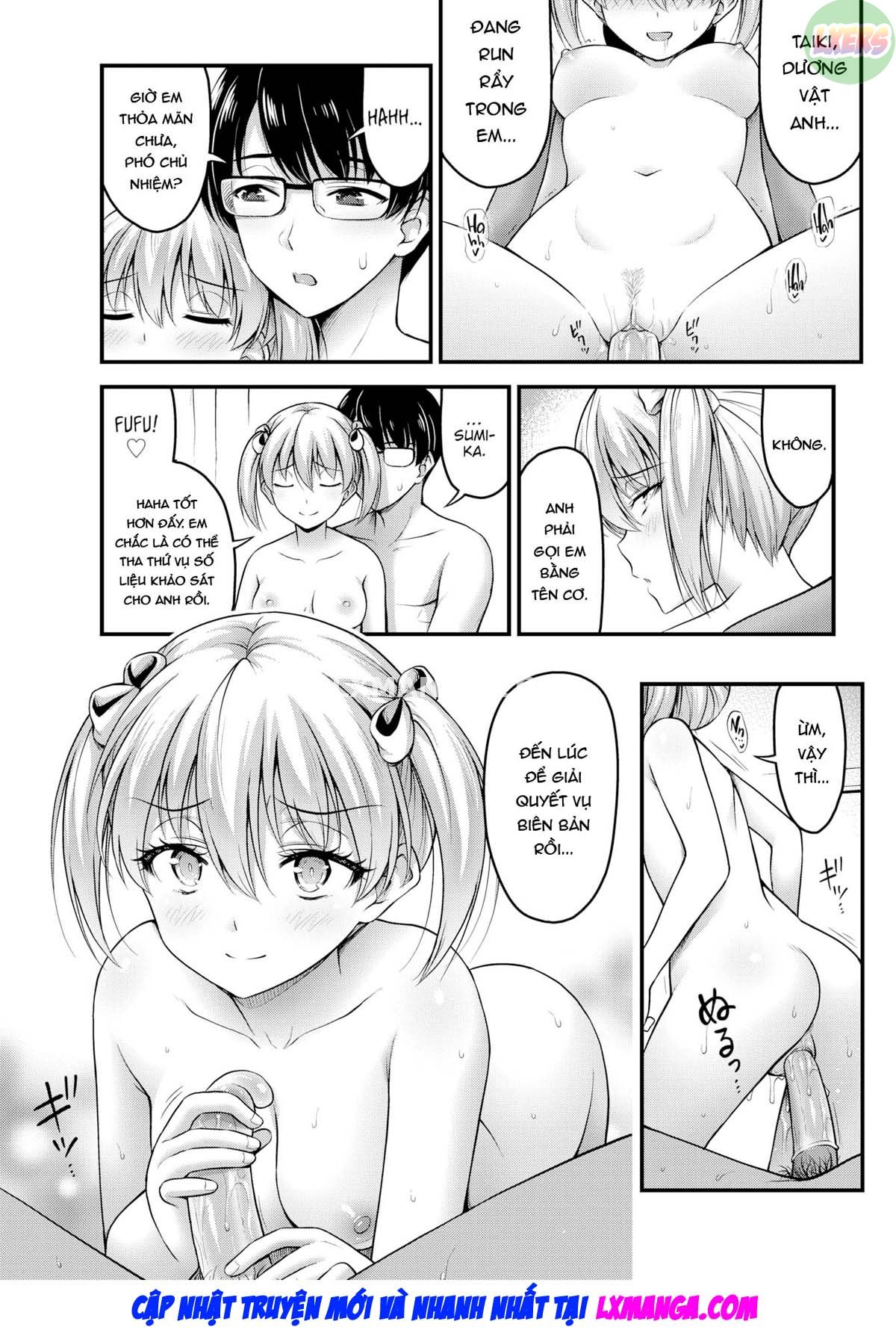 Đọc truyện hentai Phó chủ tịch: Tôi không đi sau giờ học - Oneshot