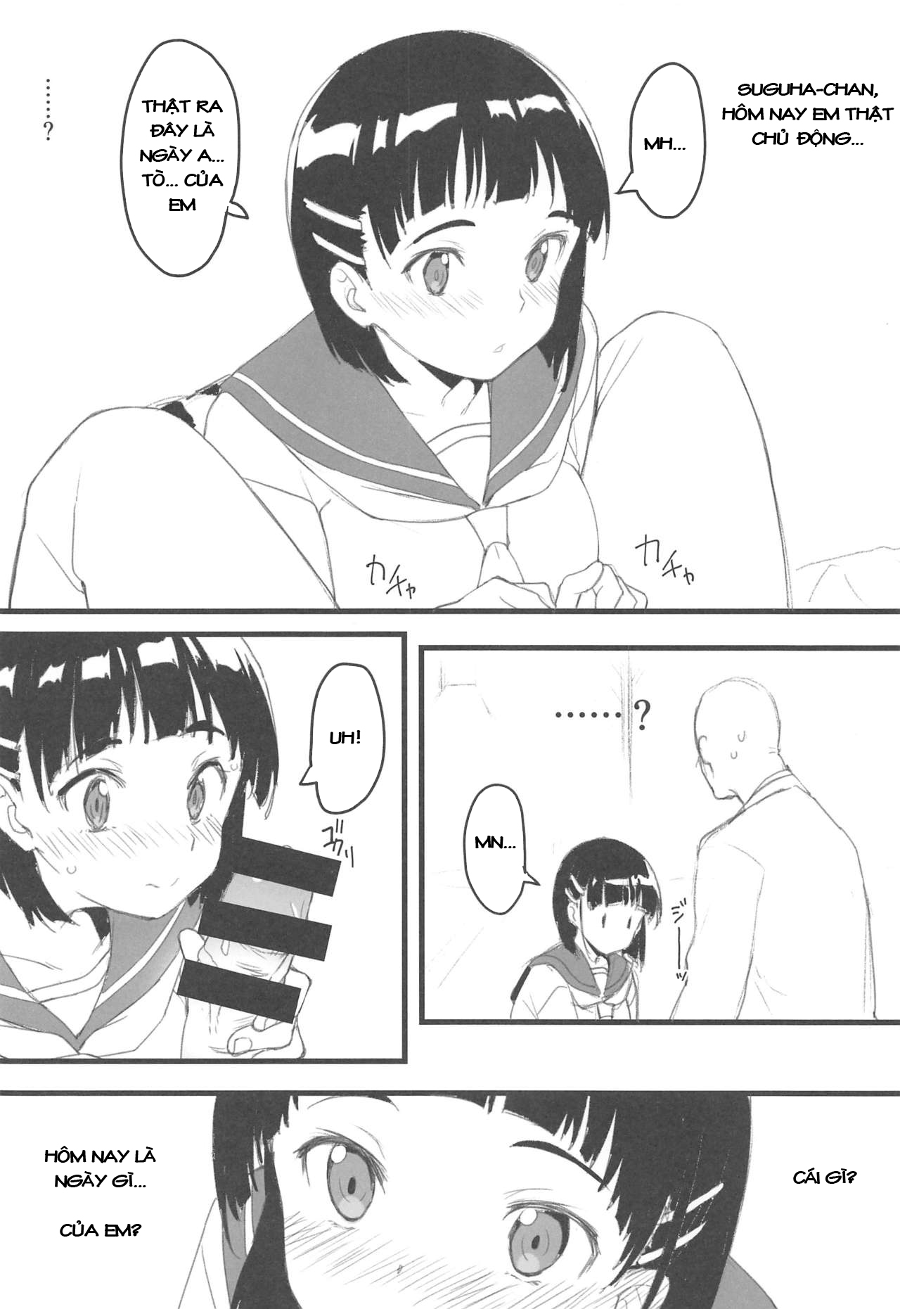 Đọc truyện hentai Suguha và ông chú đẹp zai~ - Chap 1: Khách sạn cùng Sugu~