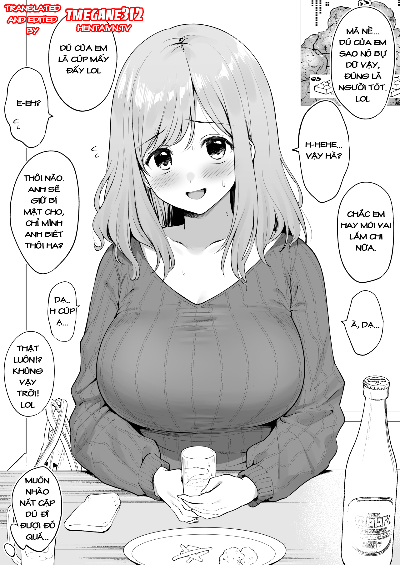 Đọc truyện hentai Đưa Bé Kouhai Người Tốt Vào Đời! - Oneshot