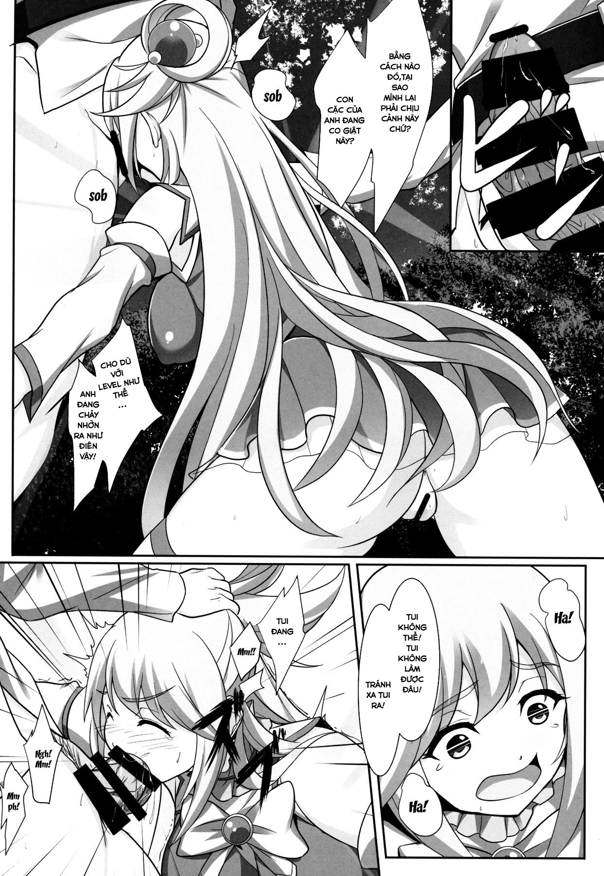 Đọc truyện hentai Mizu no Megami-sama no Junan (Kono Subarashii Sekai ni Syukufuku o!) - Oneshot
