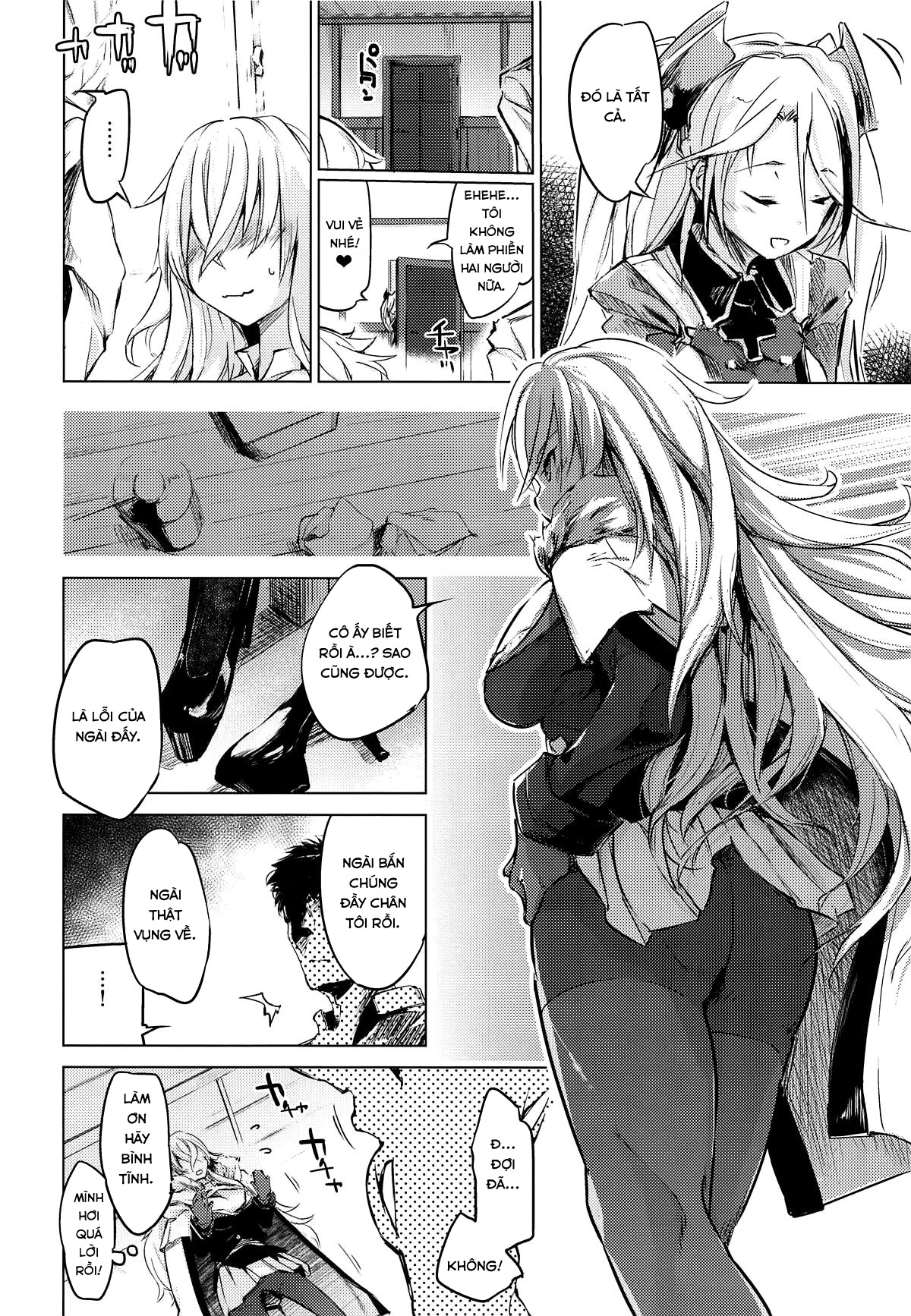 Đọc truyện hentai Yami ni Sasayaku Kanbi (Azur Lane) - Oneshot
