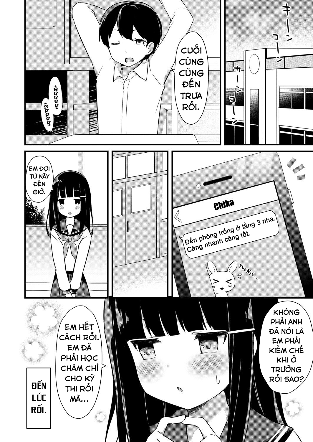 Đọc truyện hentai Sự cám dỗ của em gái nhỏ tôi - Chap 2: Chika và Onii-chan!
