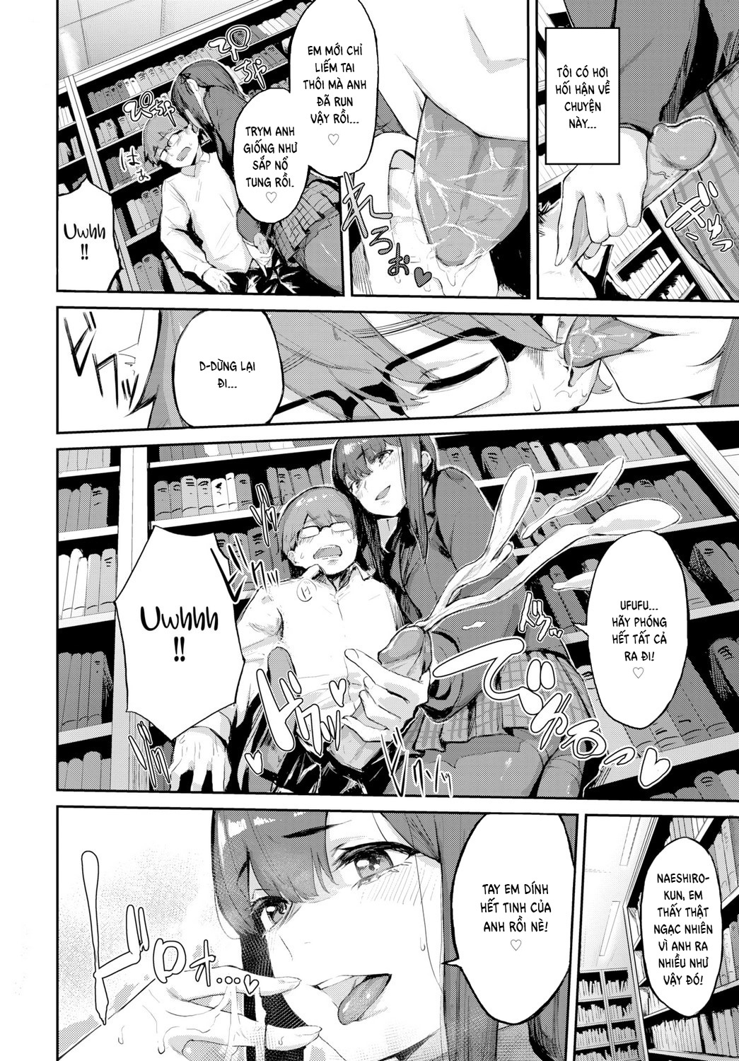 Đọc truyện hentai Library Secrets - Oneshot