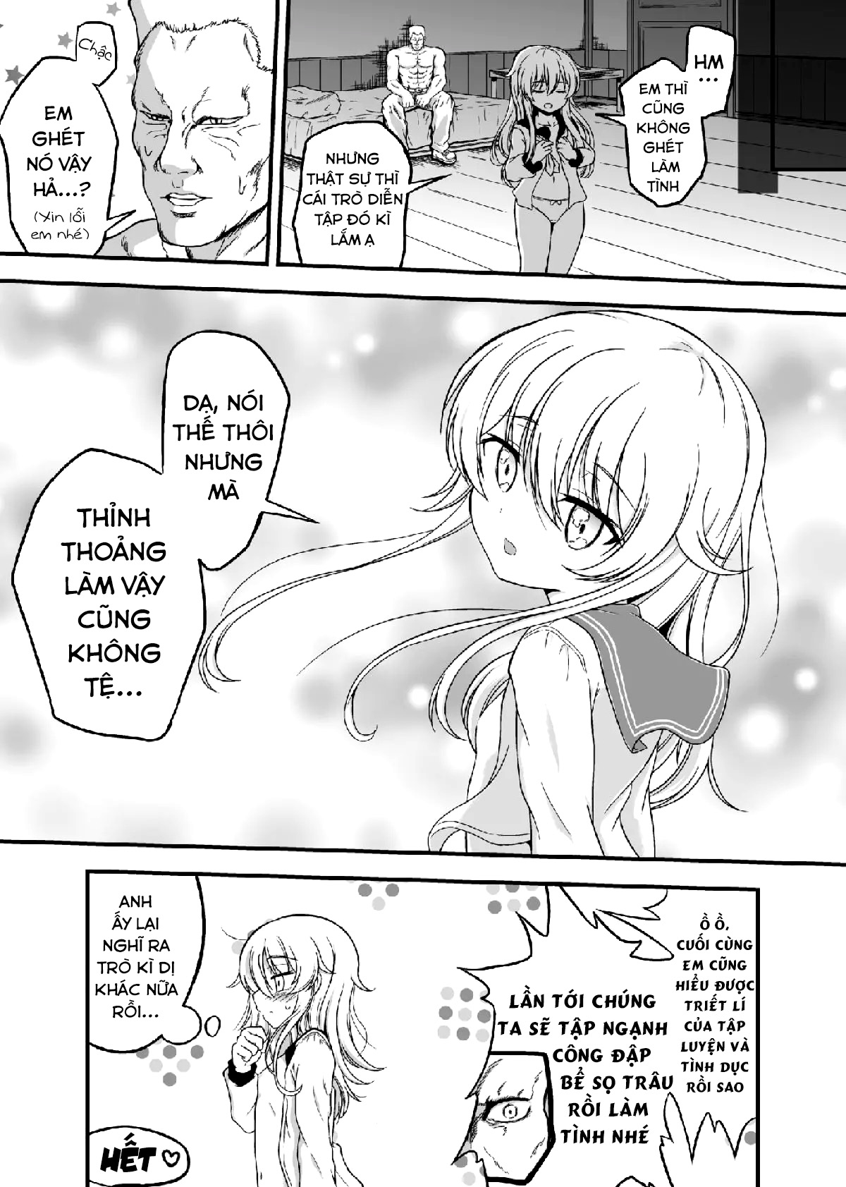 Đọc truyện hentai Cuộc chiến trong đêm của Hibiki và tình yêu - Oneshot