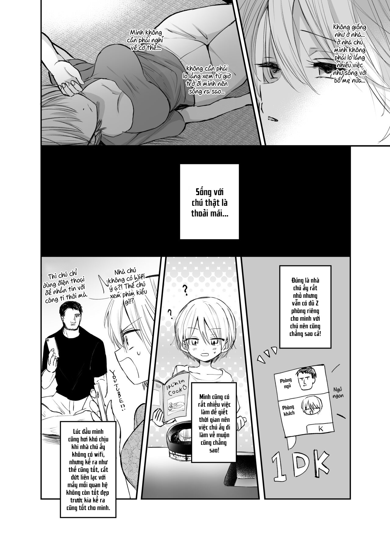 Đọc truyện hentai Sau khi trở thành nữ, tôi và chú... - Oneshot