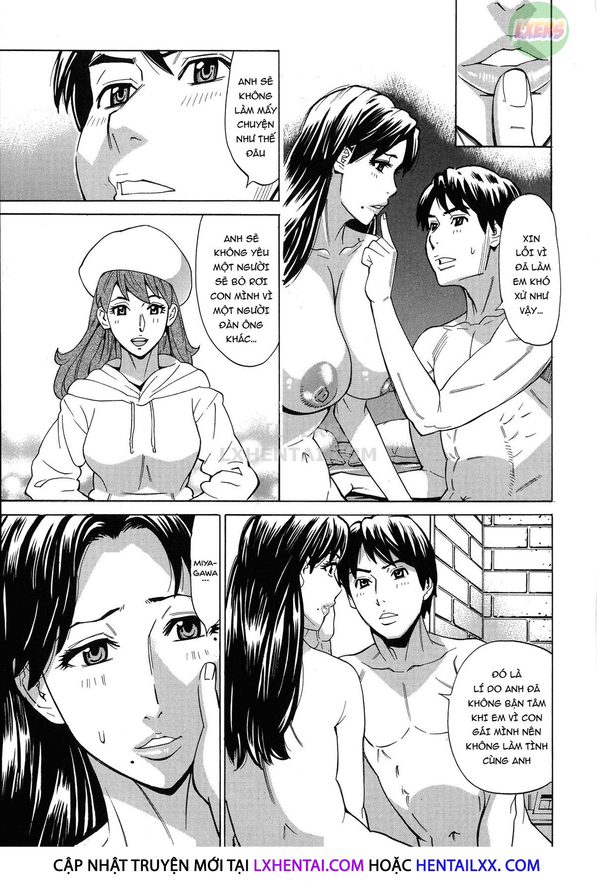 Đọc truyện hentai Hitozuma Koi Hanabi - Chap 6