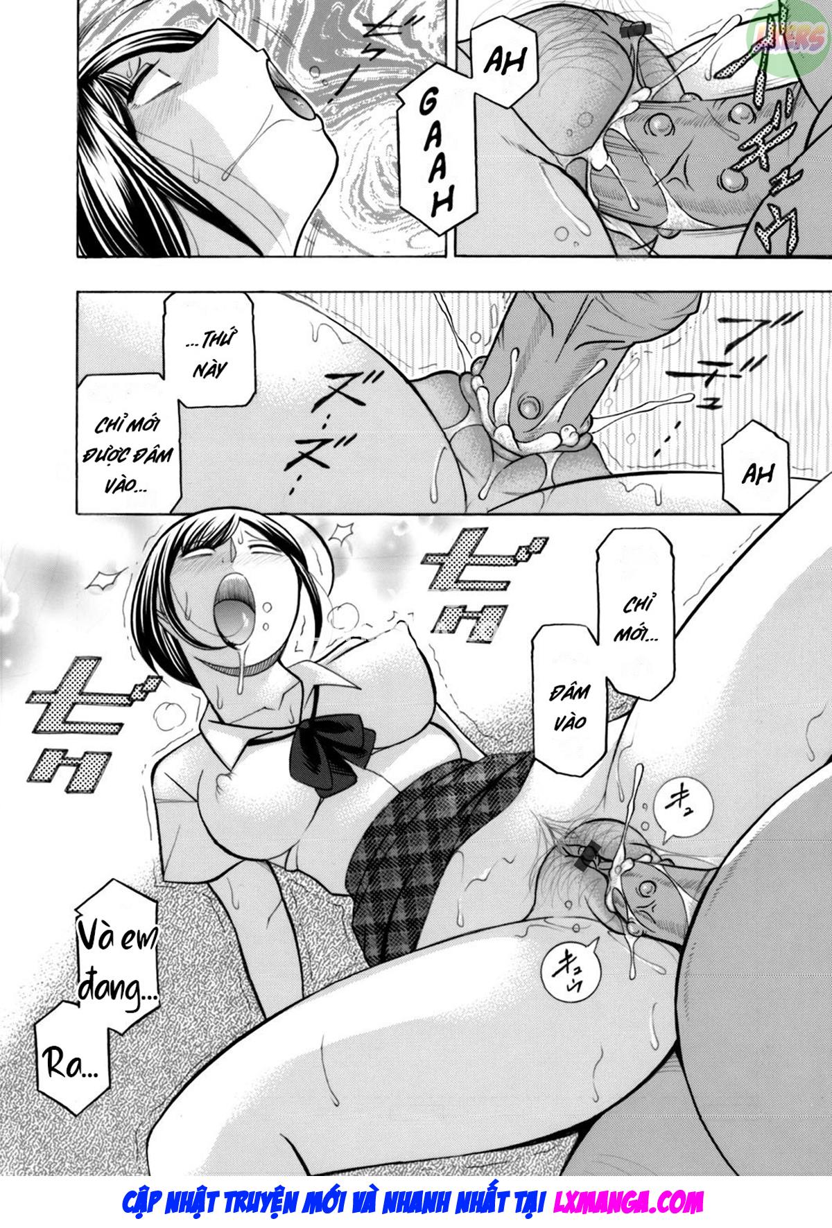 Đọc truyện hentai Nữ giáo viên dâm đãng và em học sinh may mắn Chap 7