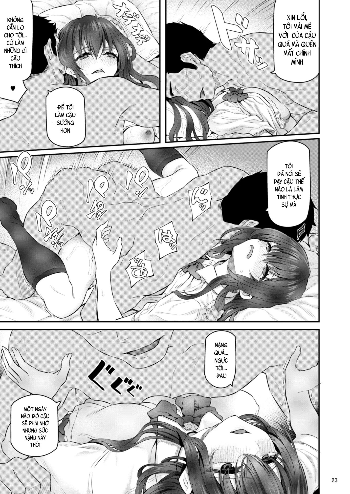 Đọc truyện hentai Phục vụ của 3 nữ sinh đóng phim segg - Chap 2