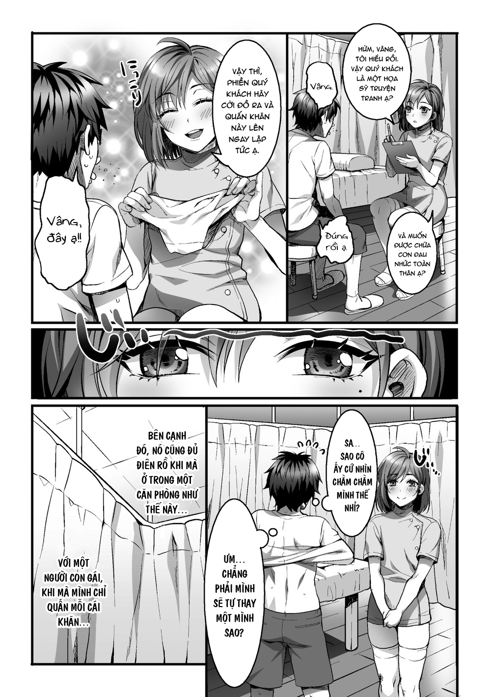 Đọc truyện hentai Niềm vui thẳng xuống hình ảnh chào đón Chap 1