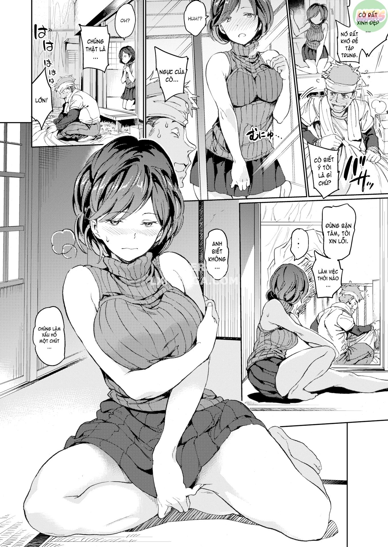 Đọc truyện hentai Sự hiếu khách của vợ Oneshot