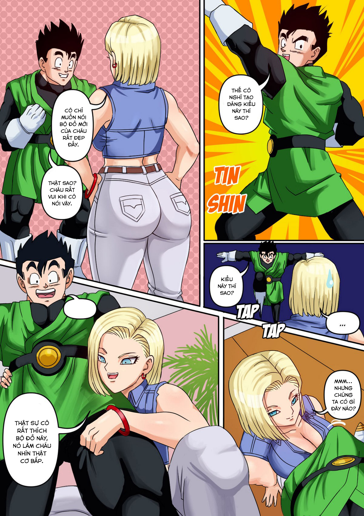 Đọc truyện hentai Android 18 & Gohan - Chap 1