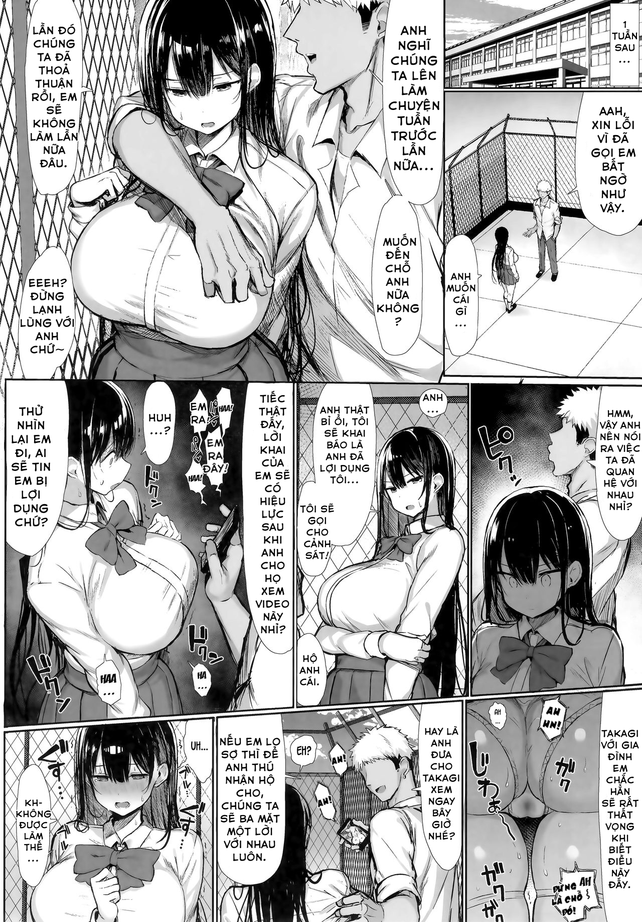 Đọc truyện hentai Seiso Kanojo, Ochiru. - Oneshot