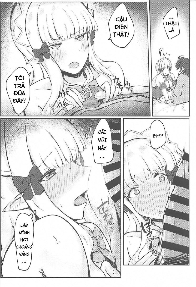 Đọc truyện hentai Tôi đã để Saren mặc trang phục hầu gái! (Princess Connect! Re:Dive) - Oneshot