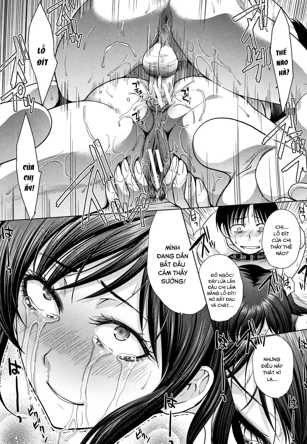 Đọc truyện hentai Sống chung với chị gái - Chap 9 - End