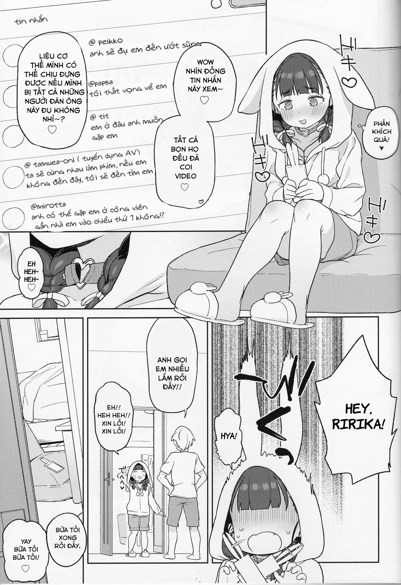 Đọc truyện hentai Tôi là một cô gái mũm mĩm và tôi thà bị bắt nạt còn hơn được yêu thương. - Oneshot