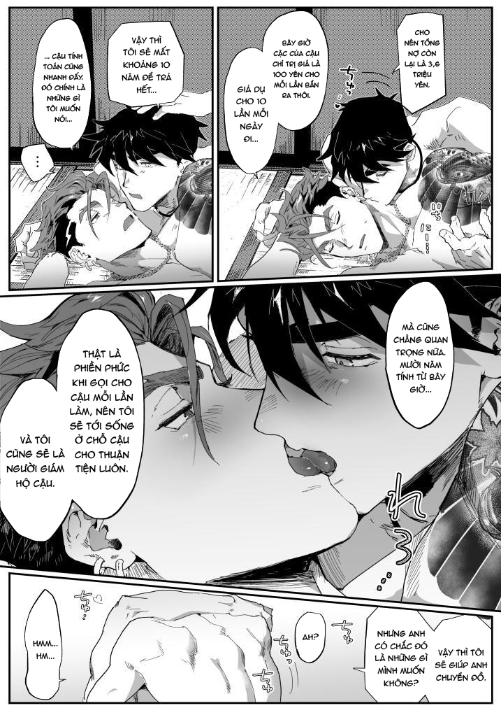 Đọc truyện hentai Tình yêu đồng giới giữa hai bạn nam - Chap 1