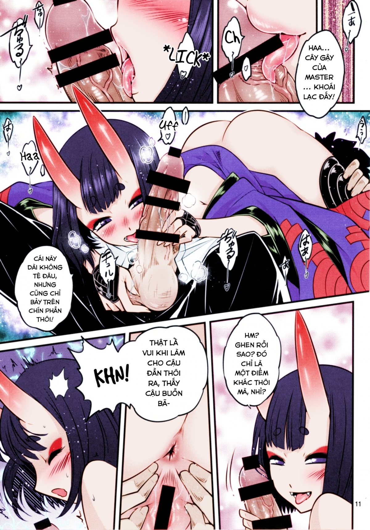 Đọc truyện hentai Naa Naa Danna-han Eroi Koto o Yarahenno - Oneshot