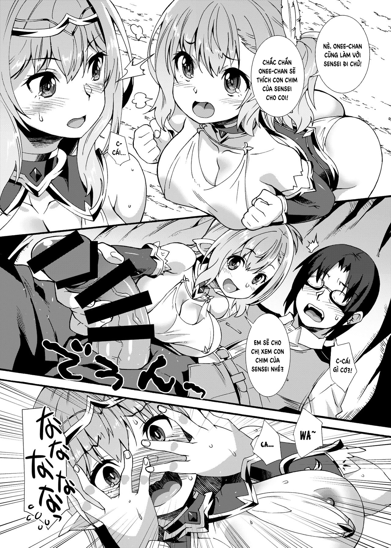 Đọc truyện hentai Sukebe Elf Tanbouki 2 - Oneshot