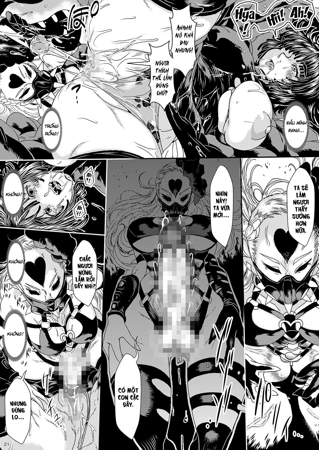 Đọc truyện hentai Hai chị em thua cuộc trước chiến binh bí ẩn - Bantumlum