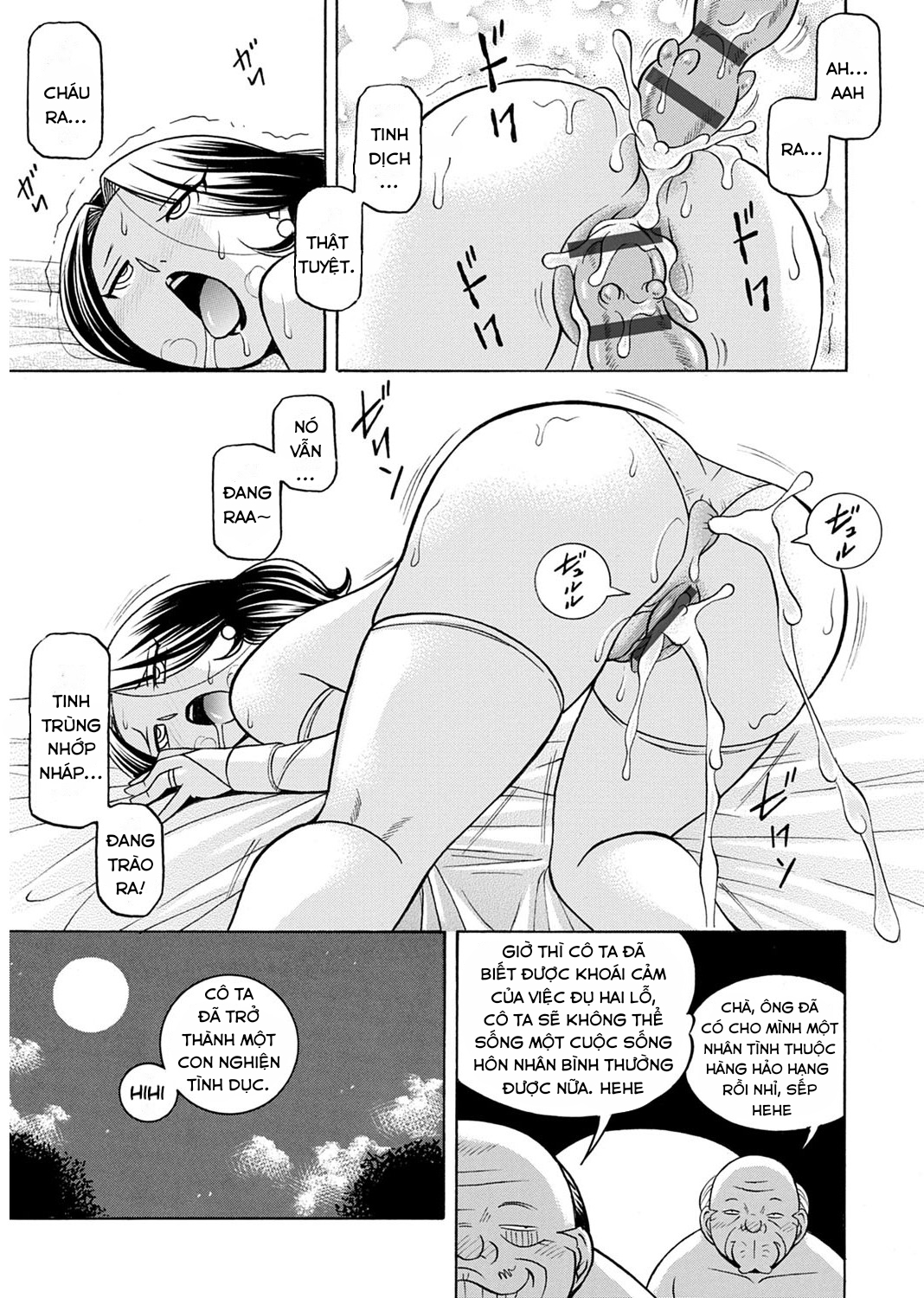 Đọc truyện hentai Bác độc ác Chap 9