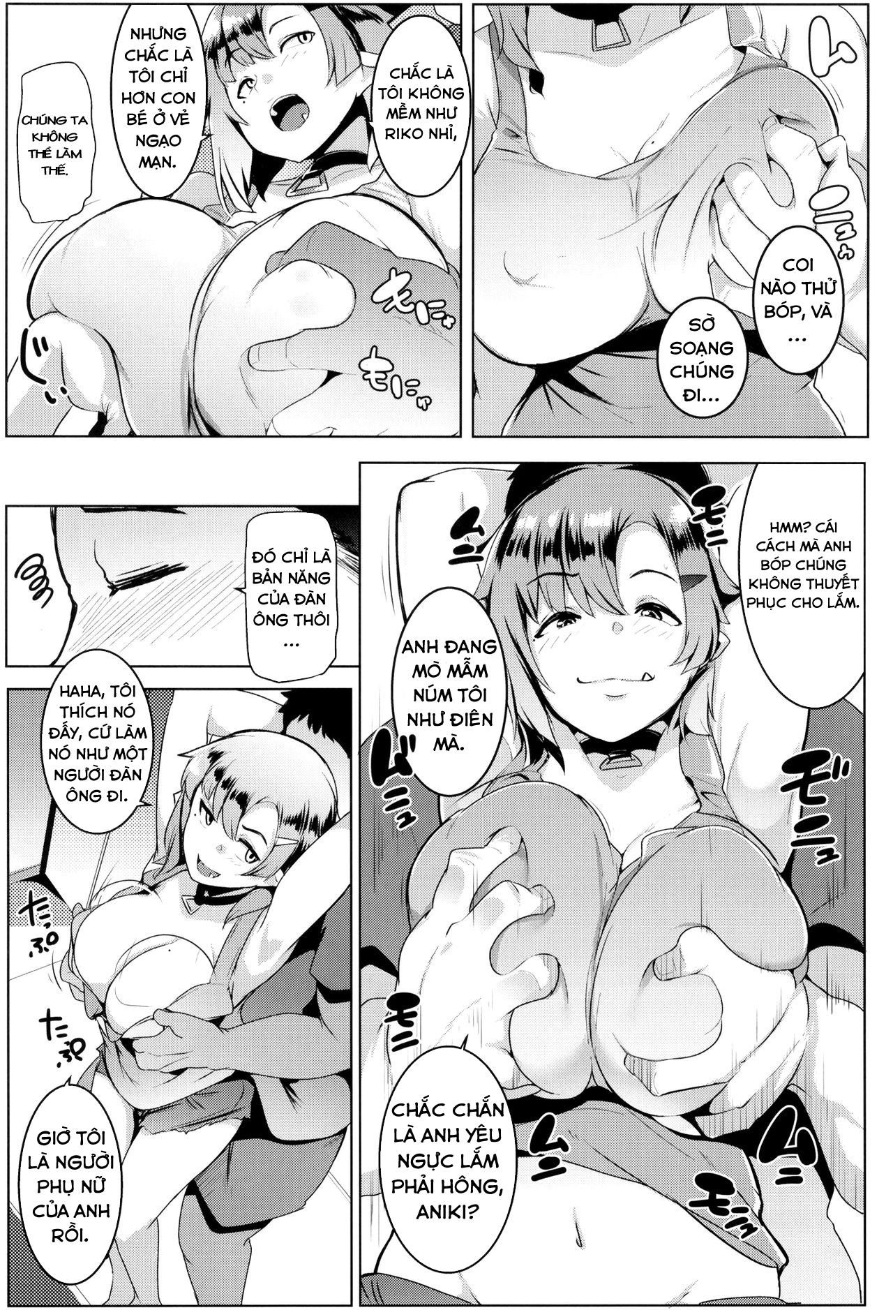 Đọc truyện hentai Em gái tôi là một bé Orc - Chap 2