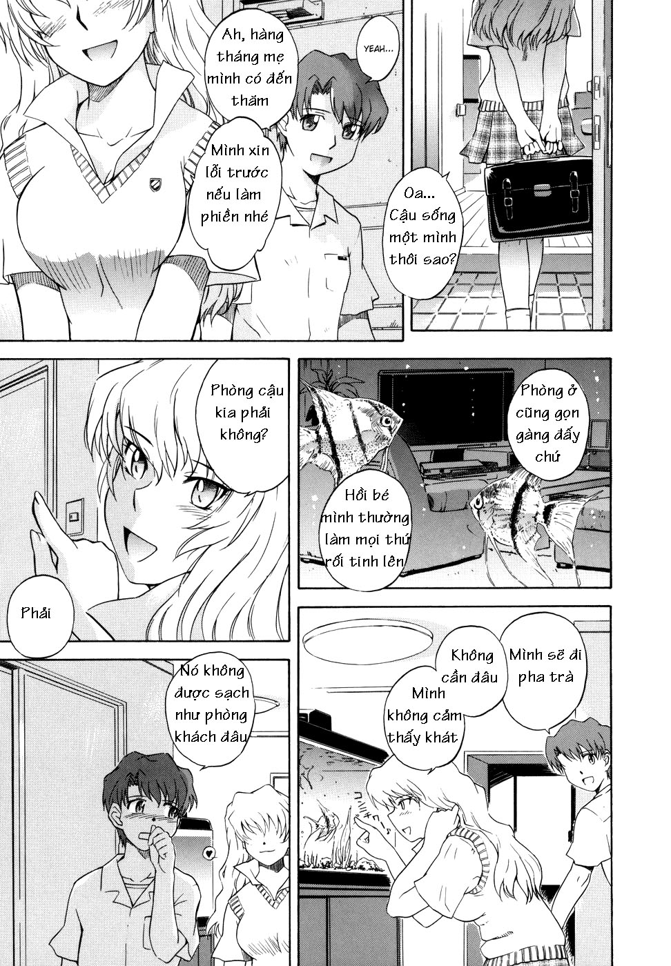 Đọc truyện hentai Cặp song sinh tình yêu - Chap 4