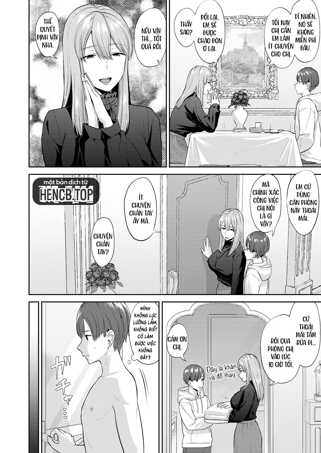 Đọc truyện hentai Người phụ nữ cứu rỗi - Oneshot