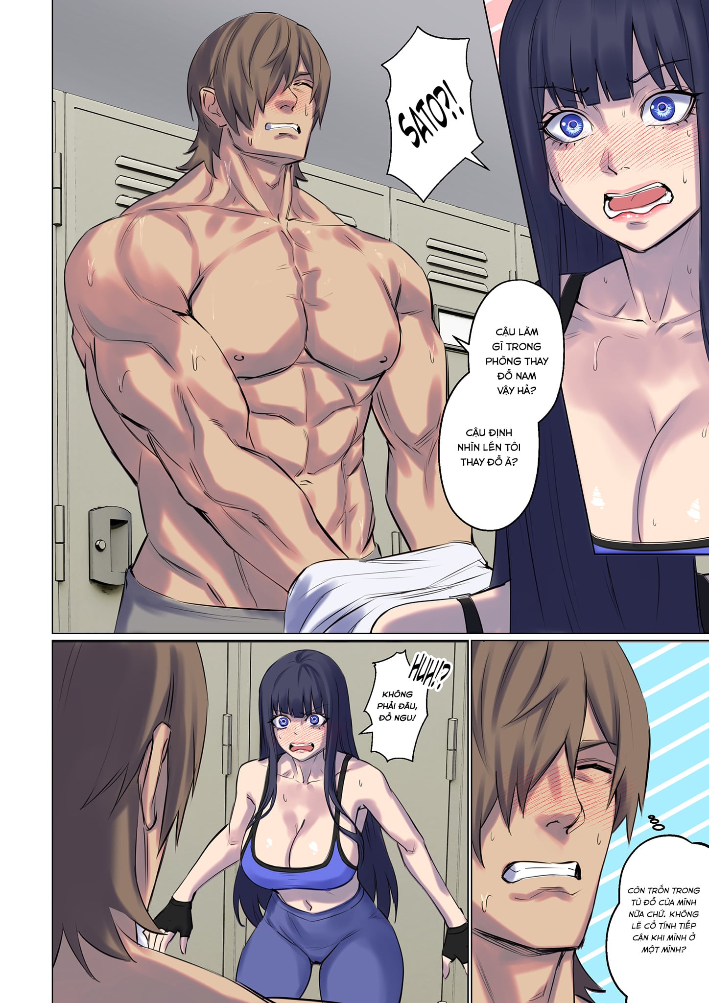 Đọc truyện hentai Bắt cóc người ngoài hành tinh - Chap 3 - Phòng gym