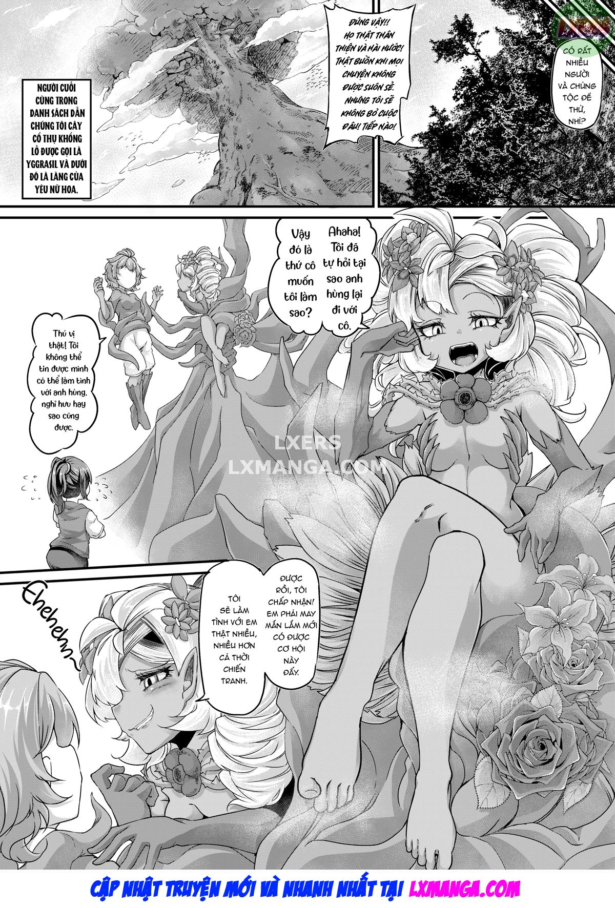 Đọc truyện hentai Tái thiết!? Thụ tinh giữa các loài - Chap 6 - [END]